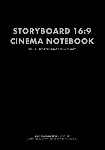 Storyboard 16:9 Cinema Notebook: Visual Storytelling Technology