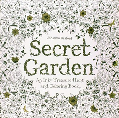 Secret Garden: An Inky Treasure Hunt and Coloring Book