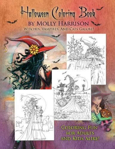Halloween Coloring Book: by Molly Harrison