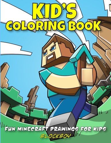 Kid's Coloring Book: Fun Minecraft Drawings for Kids