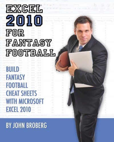 Excel 2010 for Fantasy Football: 8 Steps to Custom Fantasy Football Cheat Sheets with Microsoft Excel 2010