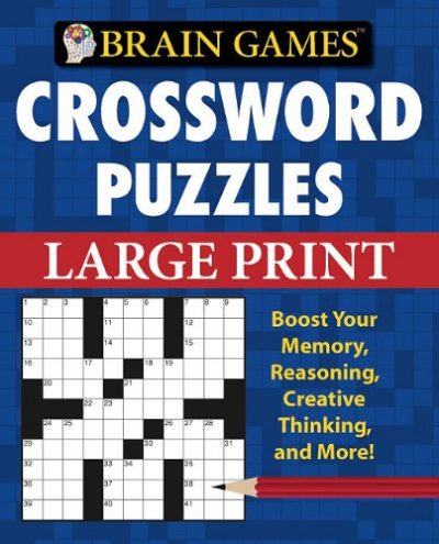 Brain Games Crossword Puzzles Large Print (Brain Games (Unnumbered))