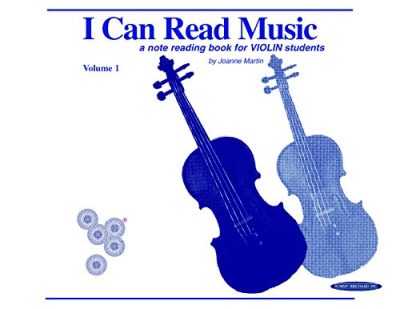 I Can Read Music: A Note Reading Book for Violin Students (Volume 1)