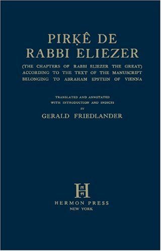 PirkÃª de Rabbi Eliezer