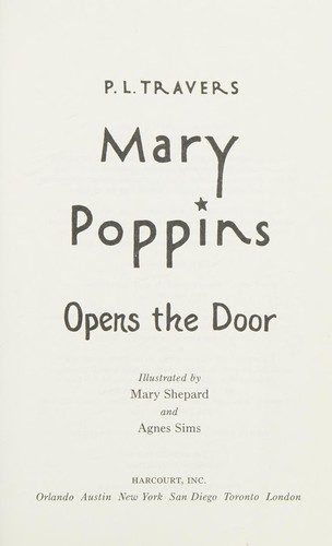 Mary Poppins opens the door