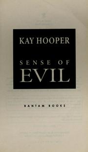 Sense of Evil
