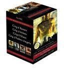 City of Bones / City of Ashes / City of Glass / City of Fallen Angels / City of Lost Souls