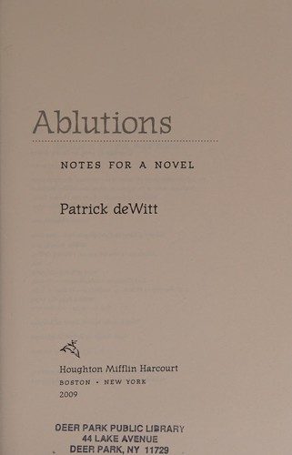 Ablutions