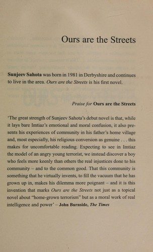 Ours Are the Streets