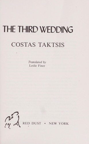 The Third Wedding