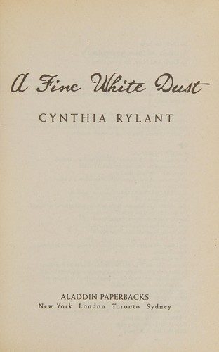 A Fine White Dust